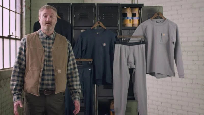 Burnt Olive Heavyweight Quarter-Zip W55898
