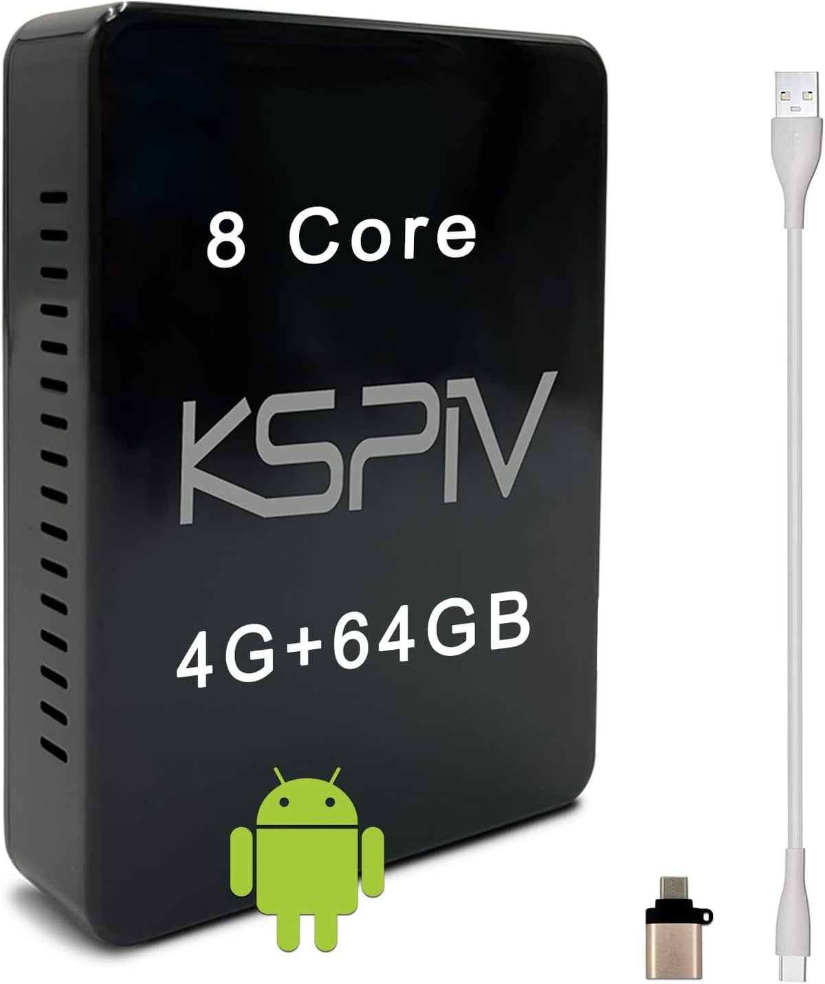 Wireless Carplay Dongle Multimedia Video Adapter Android AI Box 4+64GB I948421