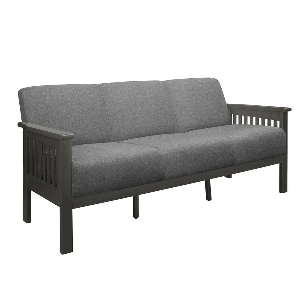 Gray 2-Piece Upholstered Sofa Set S69683