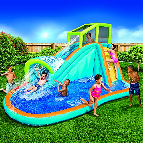 Inflatable Water Slide with Built in Sprinkler and Blower U8310