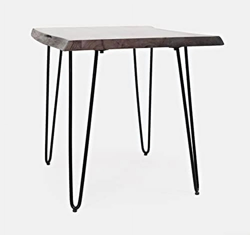Solid Acacia Square End Table S8976