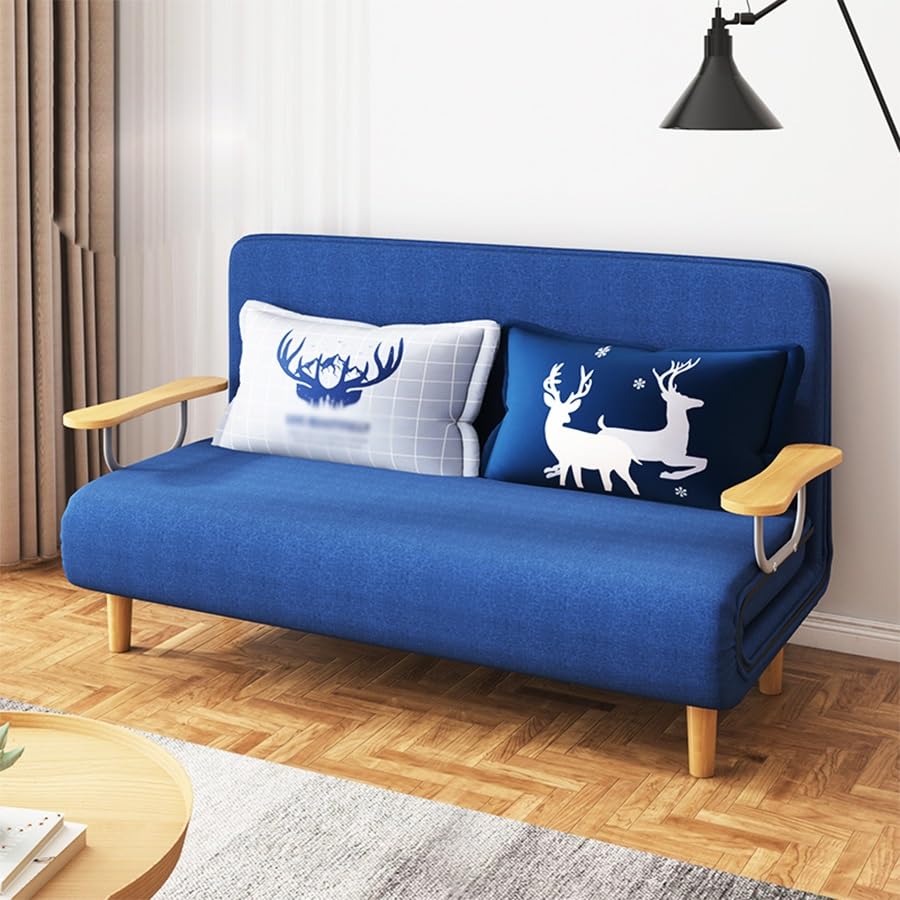 3-in-1 Convertible Sofa Bed Sleeper Chair with Pillow I710114