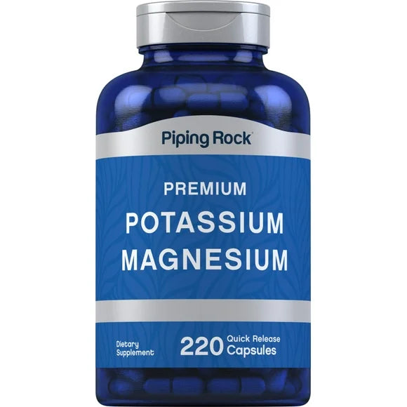 Potassium Magnesium Supplement 220 Capsules R446090