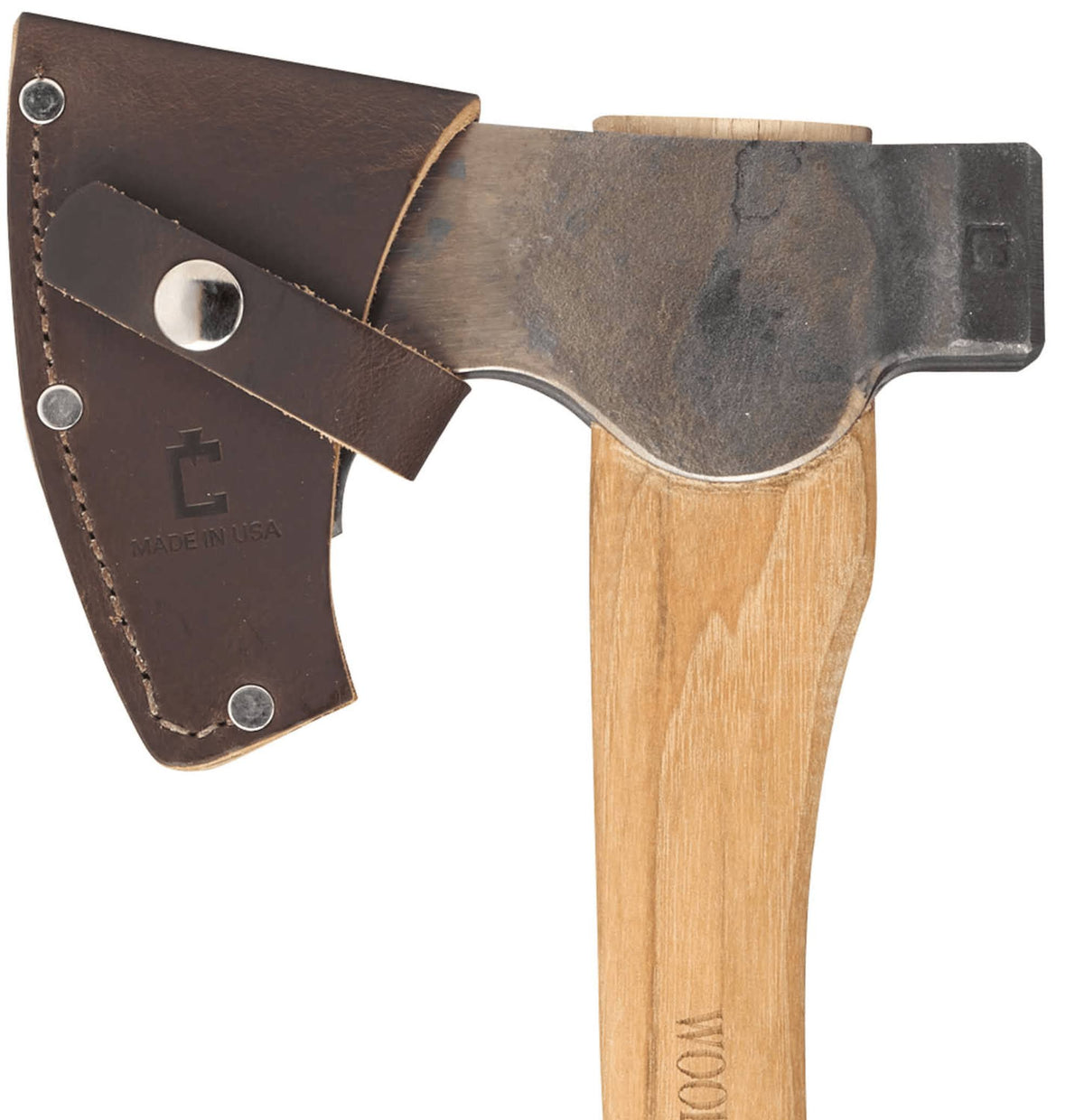 1.7# Wood-Craft Camp Carver Axe, 16x22 Curved Handle Axe G710111