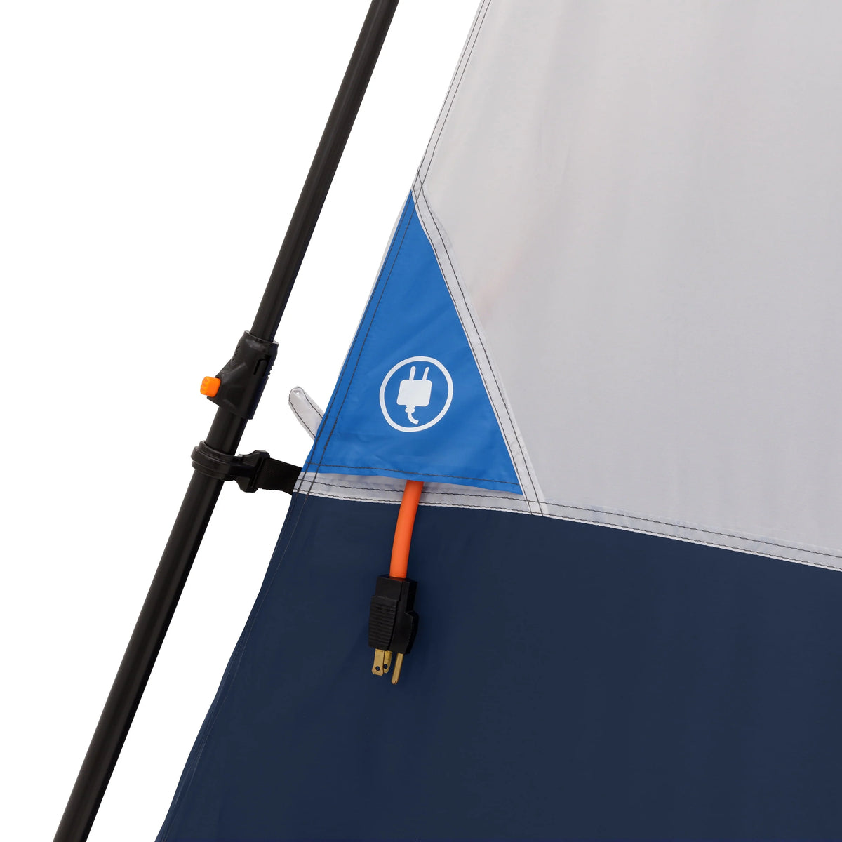8-Person Cabin Tent with LED Lighted Poles V355