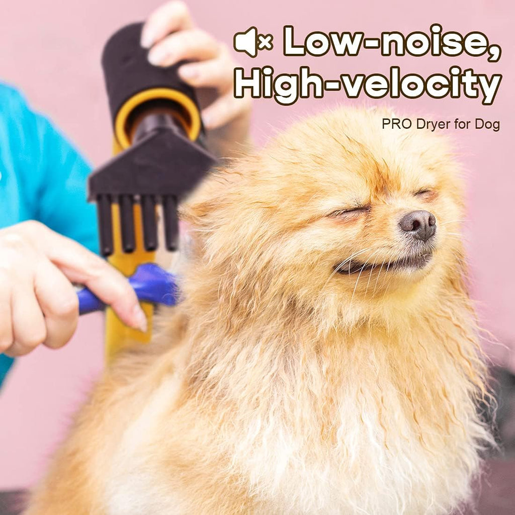 Portable 4HP Variable Speed Pet Grooming Dryer with Heating K340464