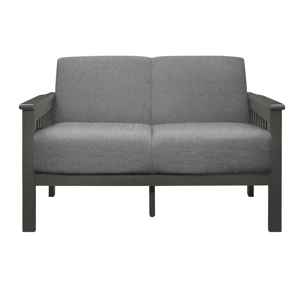 Gray 2-Piece Upholstered Sofa Set S69683