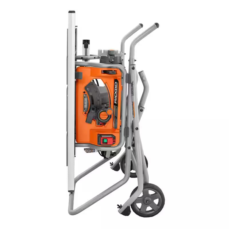 10 in. Portable Table Saw with Rolling Stands I327
