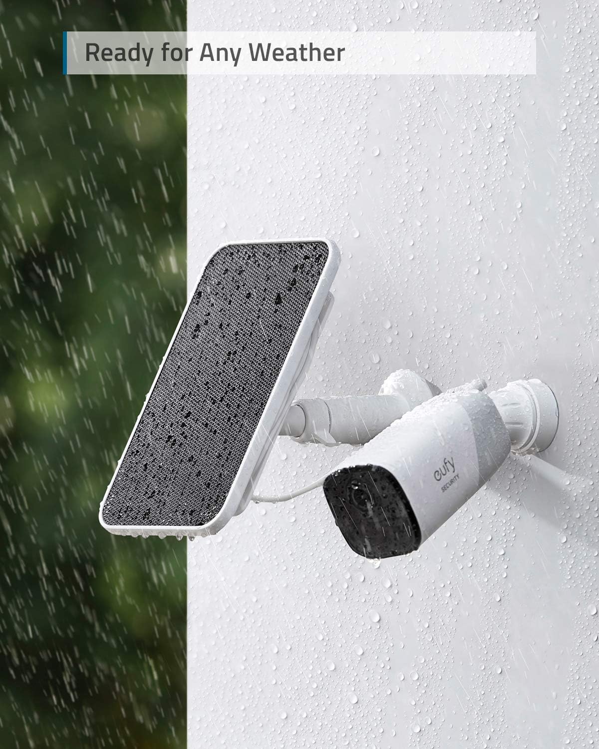 2K Outdoor Security Camera with Solar Panel K340