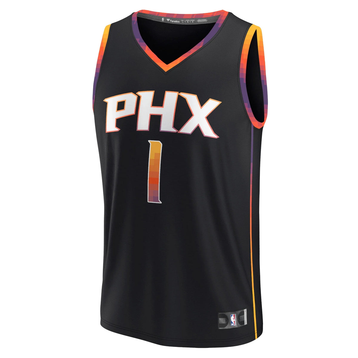 Men's Black Replica Player Jersey F165