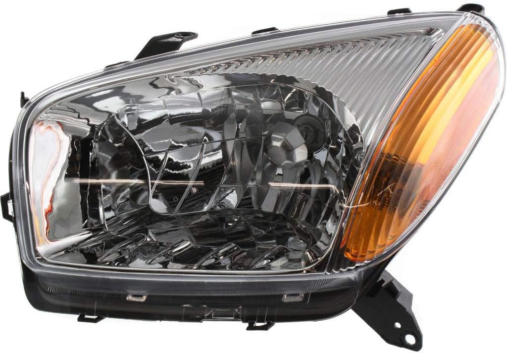 Headlight Assembly for Toyota RAV4 2001 2002 2003 Driver Side Halogen H6451