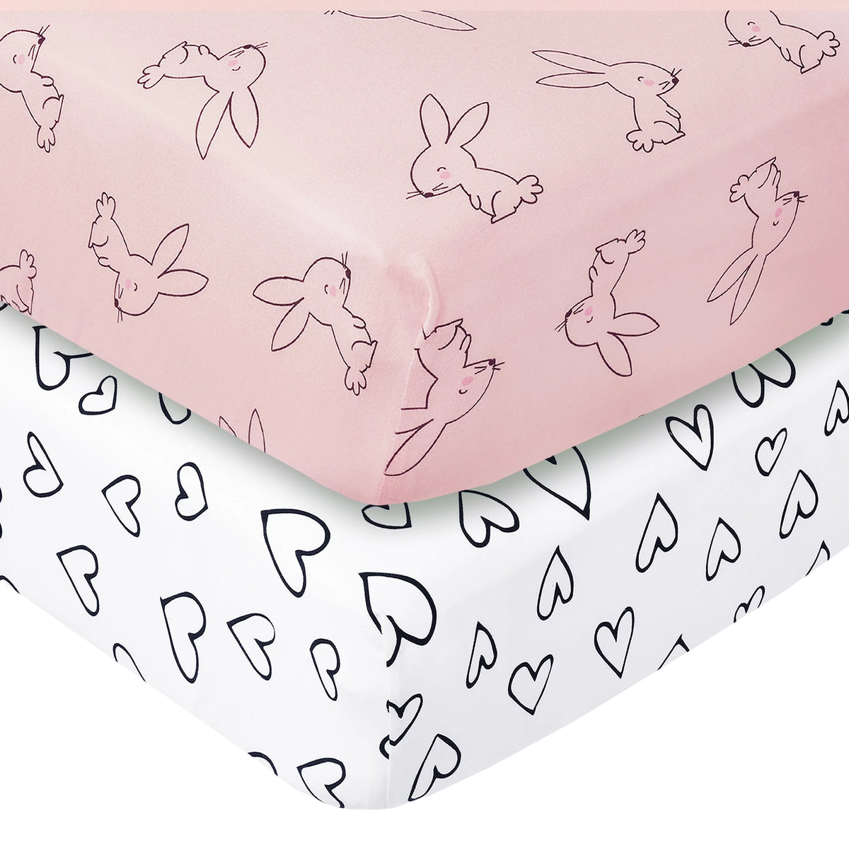 3 Pc Organic Cotton Crib Bedding Set S88994