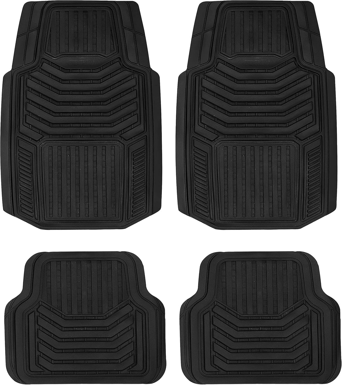 Red SUV Car Automotive Floor Mat 5-Piece Set Y822652