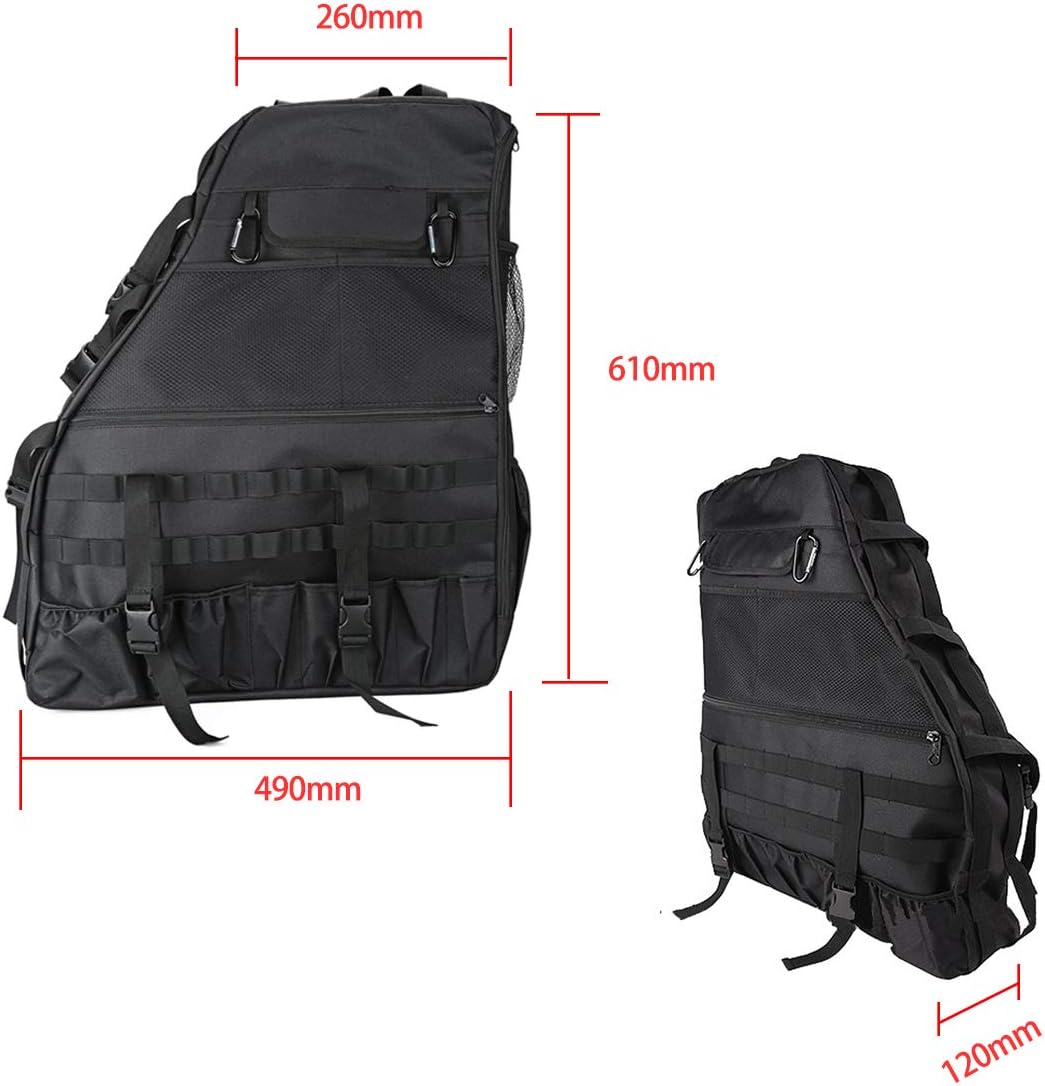 Roll Bar Storage Bag Cage with Multi-Pockets V69266