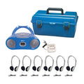 6 Person CD & Cassette Listening Center R433
