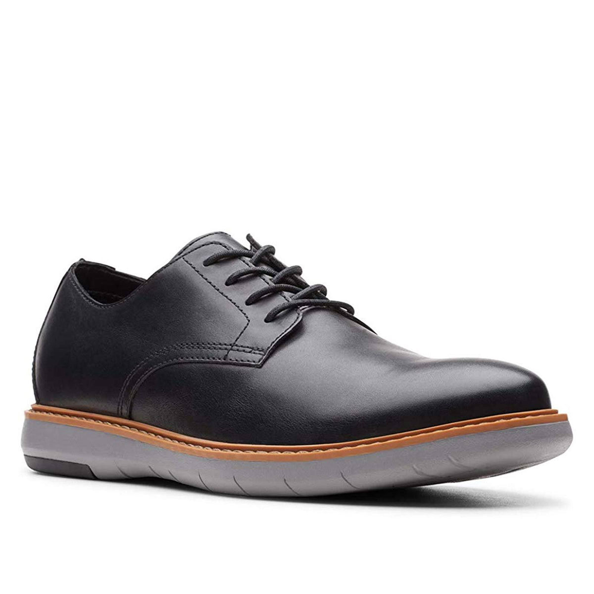 Clarks Draper Lace Black Leather Size 8.5 Medium M93983