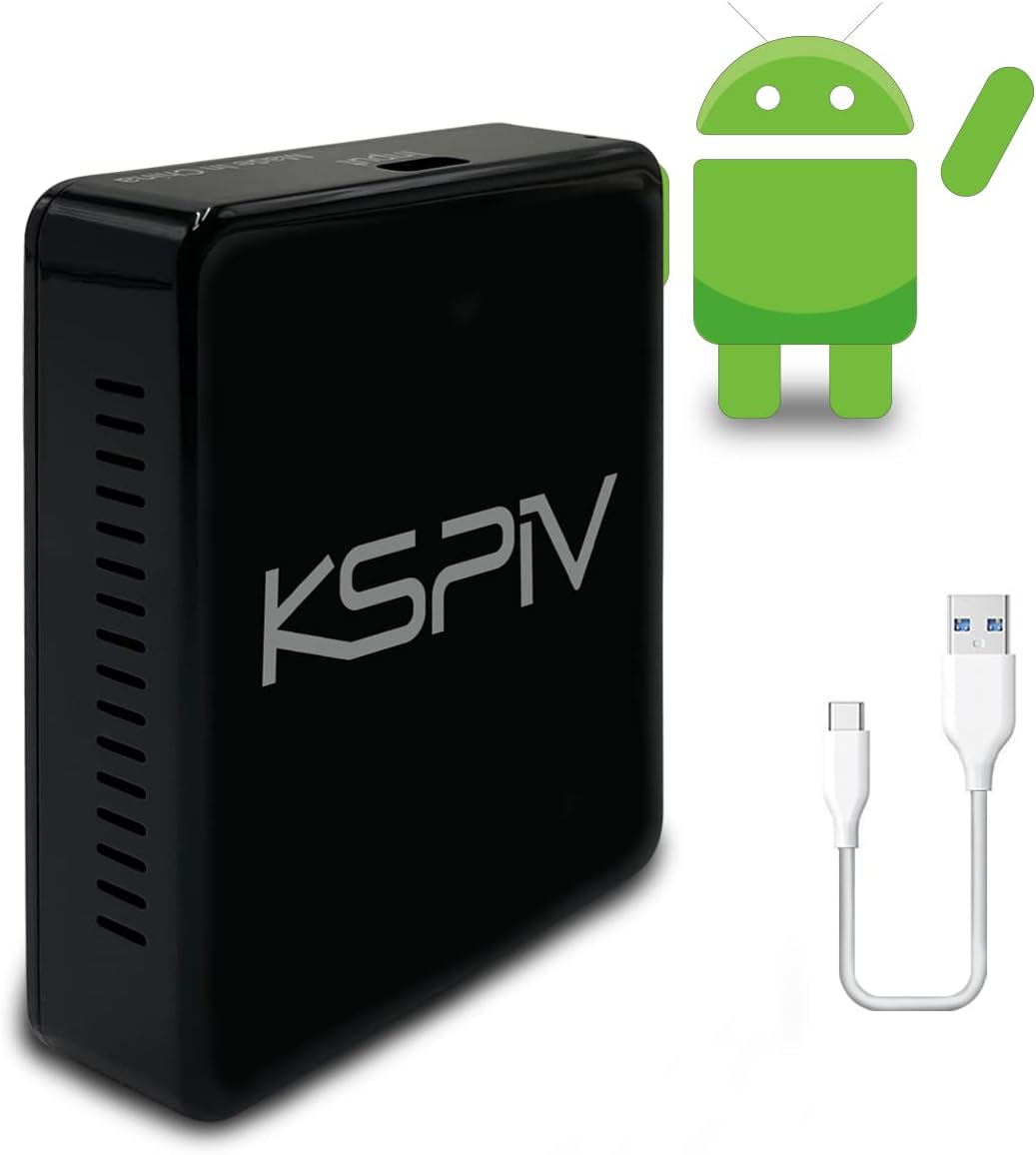 Wireless Carplay Dongle Multimedia Video Adapter Android AI Box 4+64GB I948421