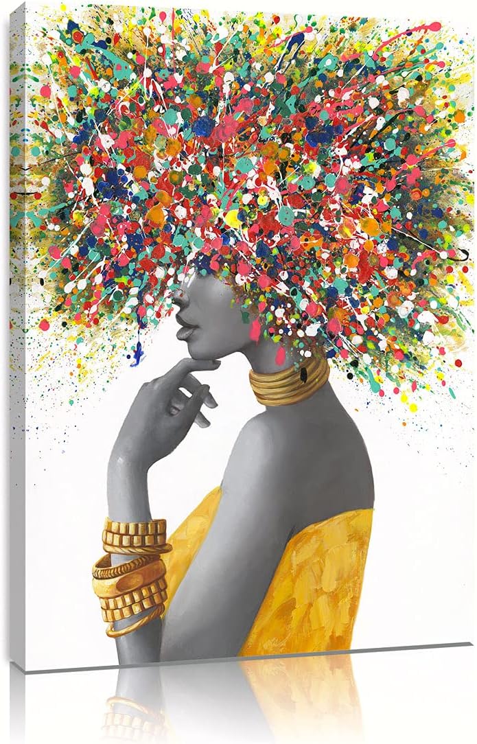 Colorful Framed Canvas Wall Art Painting 24x32 I277750