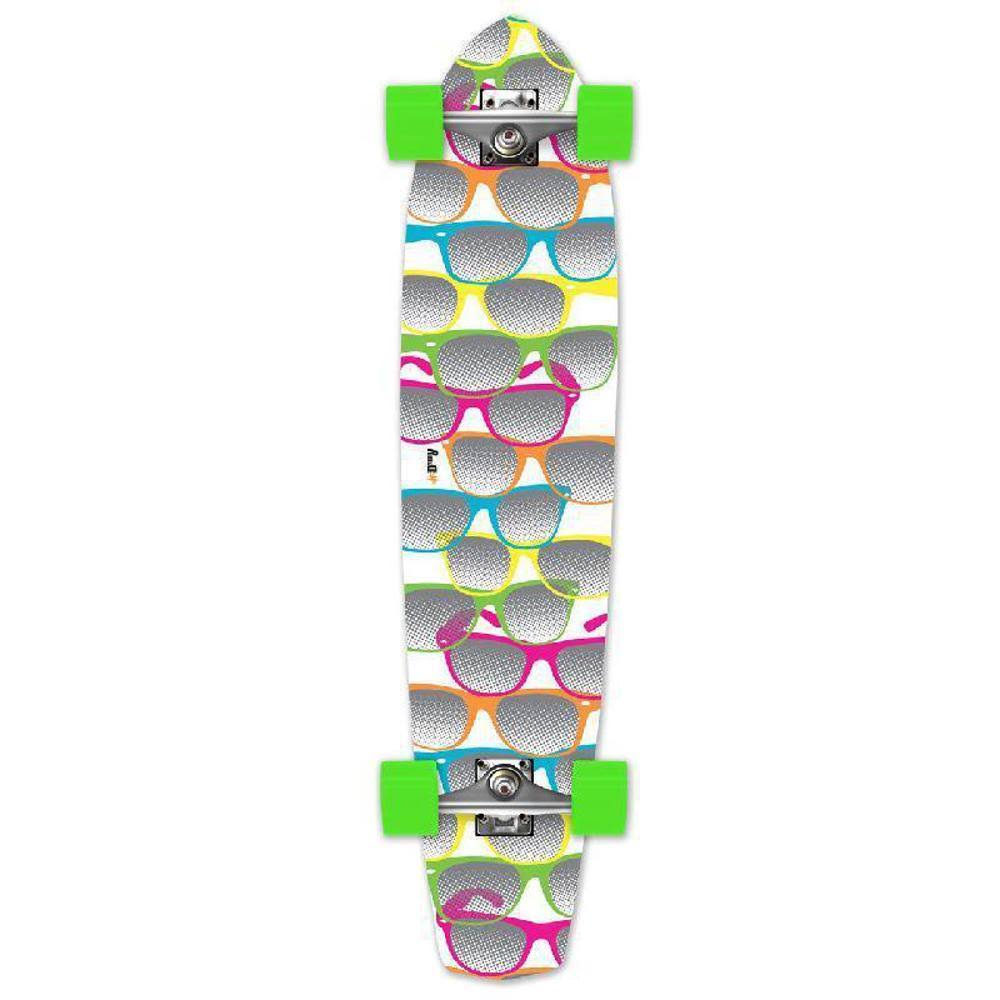 White Slimkick Longboard Complete R824562