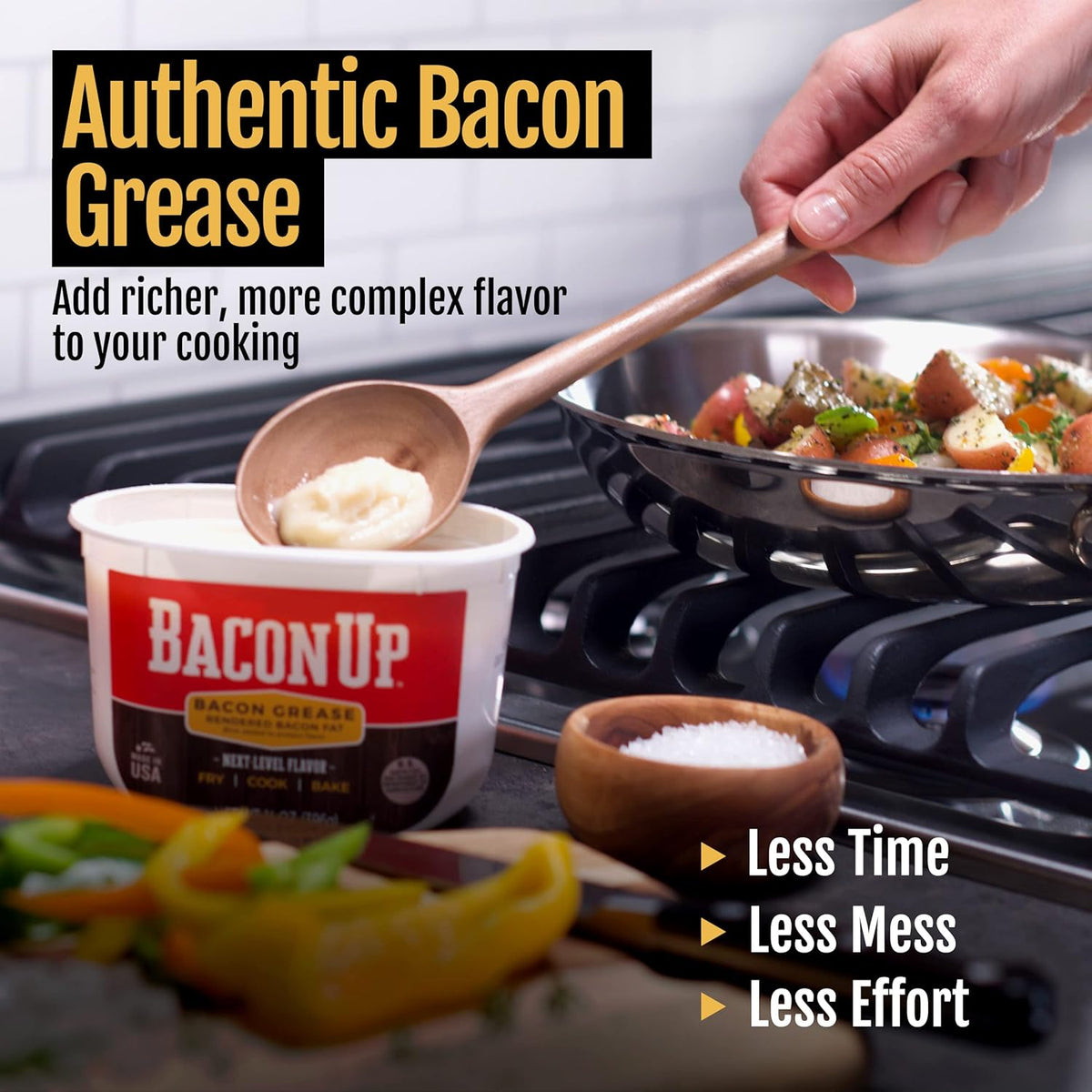 9lb Pail of Bacon Grease for Cooking I849901