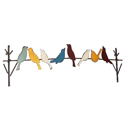 Metal Birds Wall Art (29"X4.75") I751138