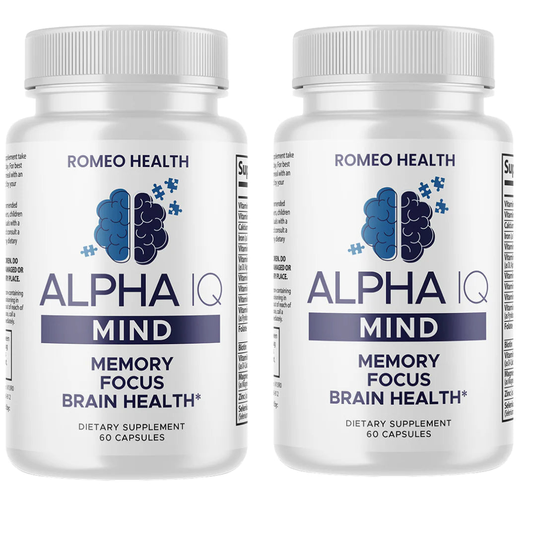 2 Pack Brain Focus Memory Health Complex O592