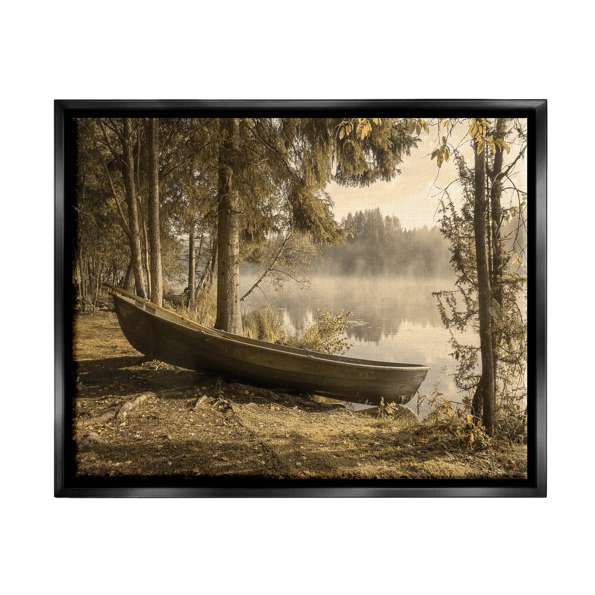 Jet Black Framed Art Print Wall Art H6407
