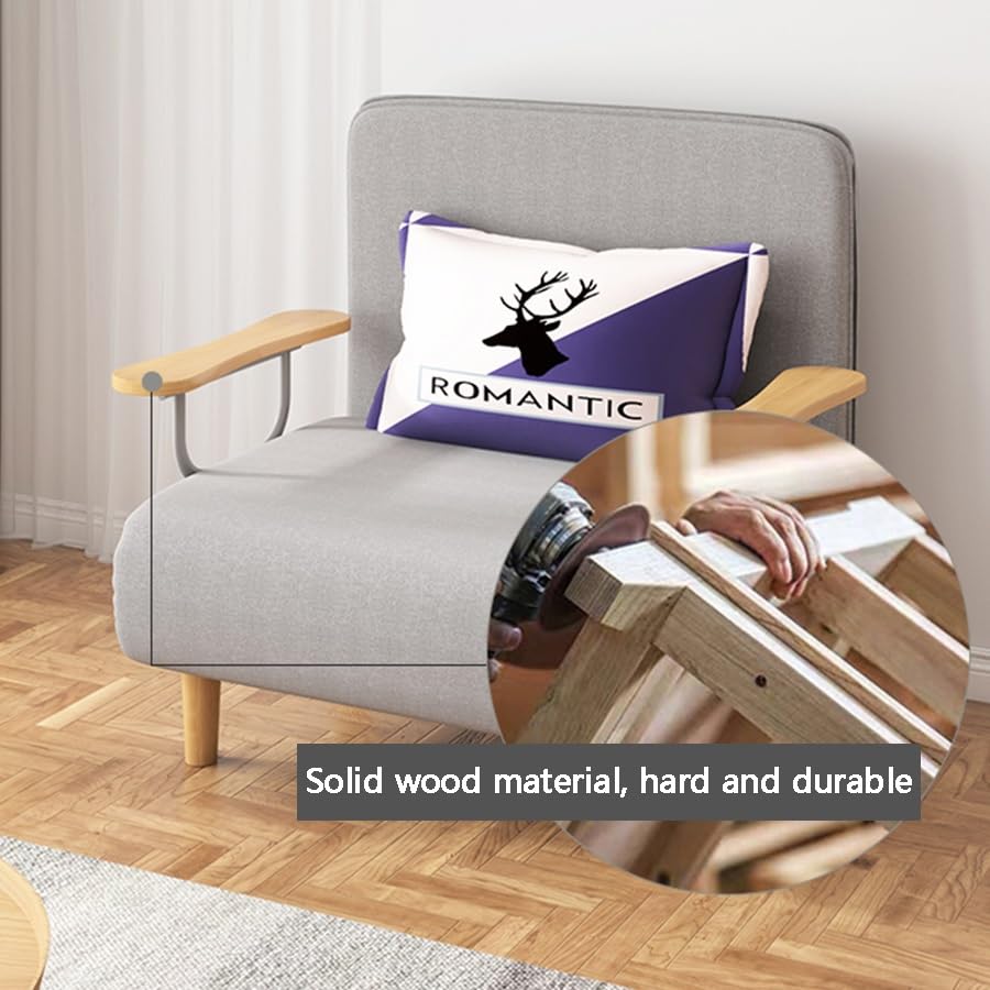 3-in-1 Convertible Sofa Bed Sleeper Chair with Pillow I710114