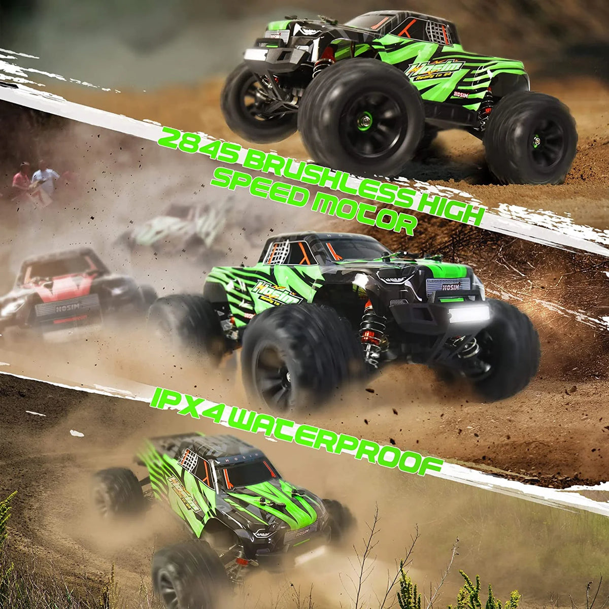 Brushless RC Car 1:16 4WD Off-Road Remote Control Truck X217567