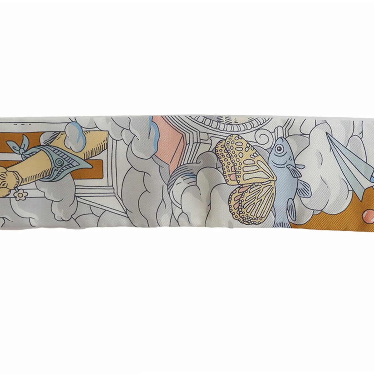 Silk Scarf Muffler V81239