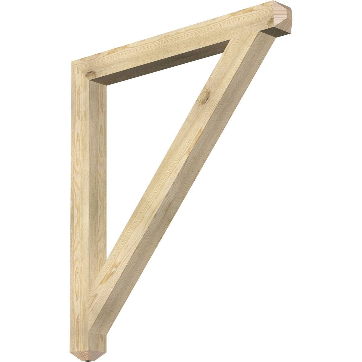Traditional Craftsman Rough Sawn Douglas Fir Bracket G57388