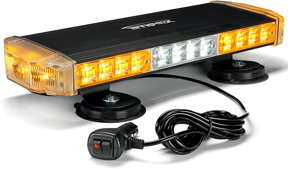 18 Aluminum Magnetic Rooftop Strobe Light Bar E119624
