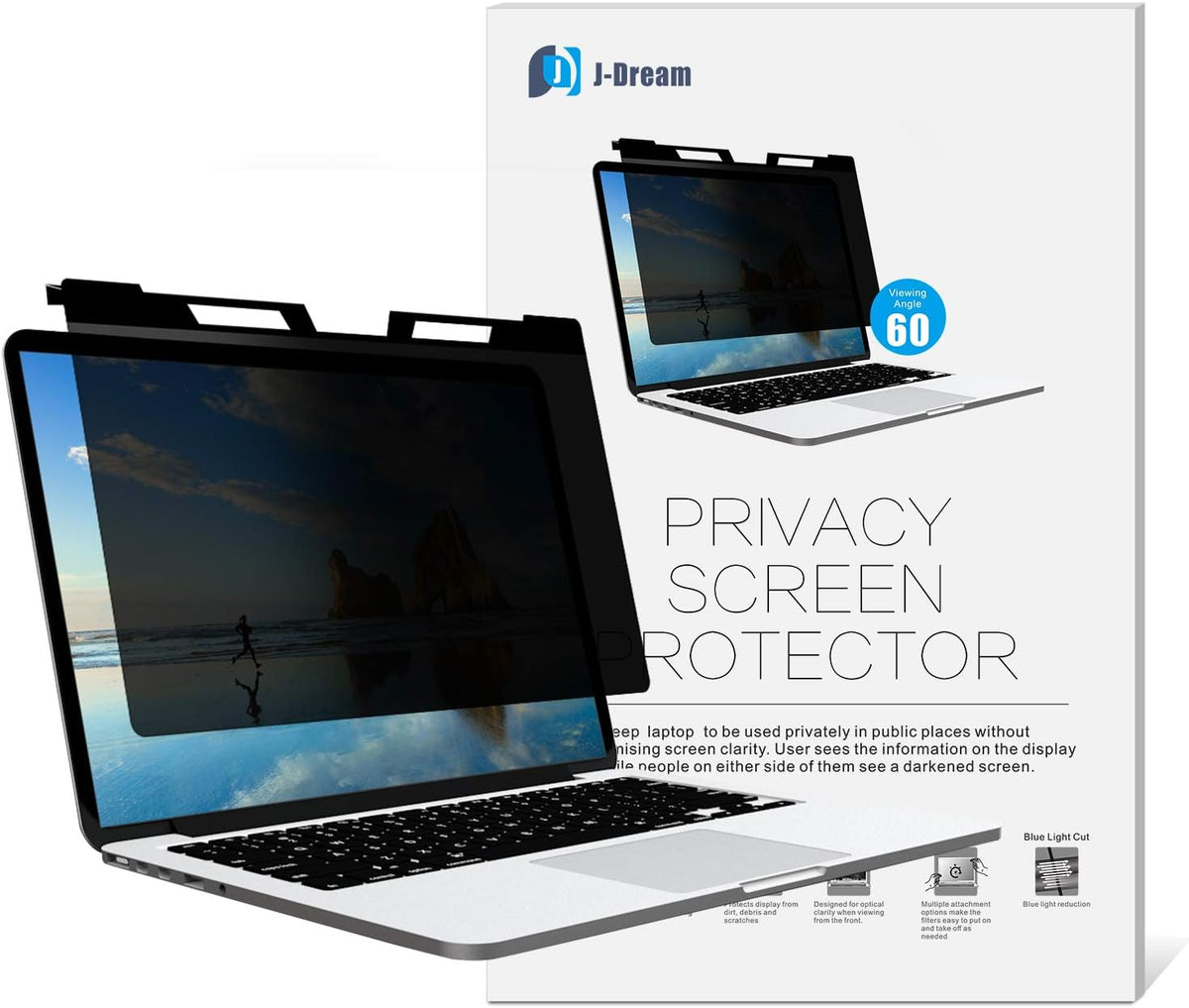 24 Inch Privacy Screen Filter for Widescreen Monitor (16:10 Aspect Ratio) F105961