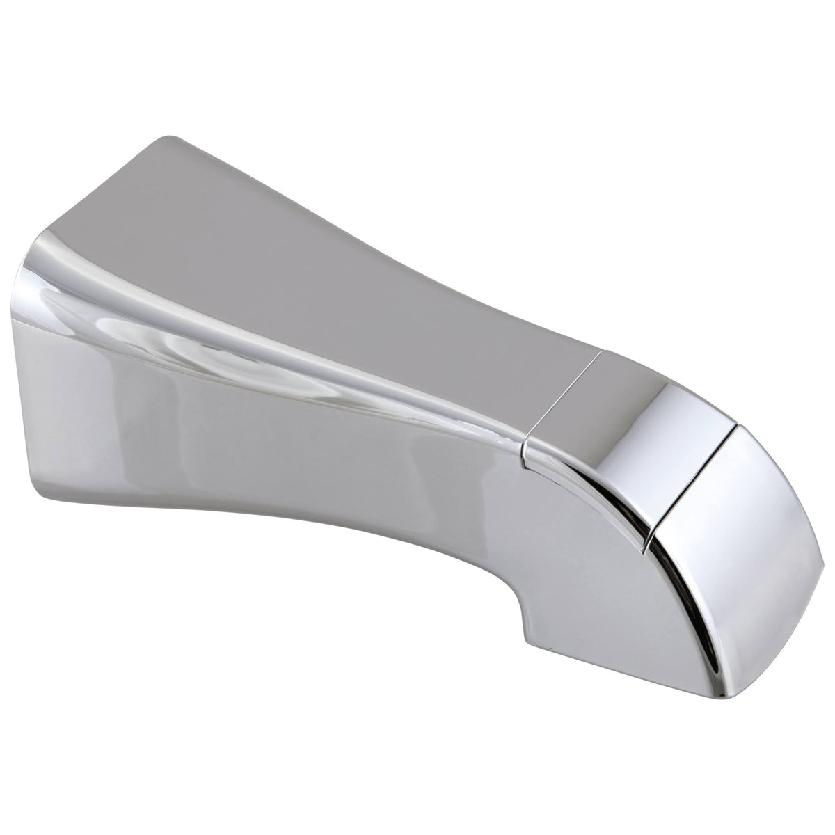 Brushed Nickel Tub Spout with Pull-Up Diverter J84727
