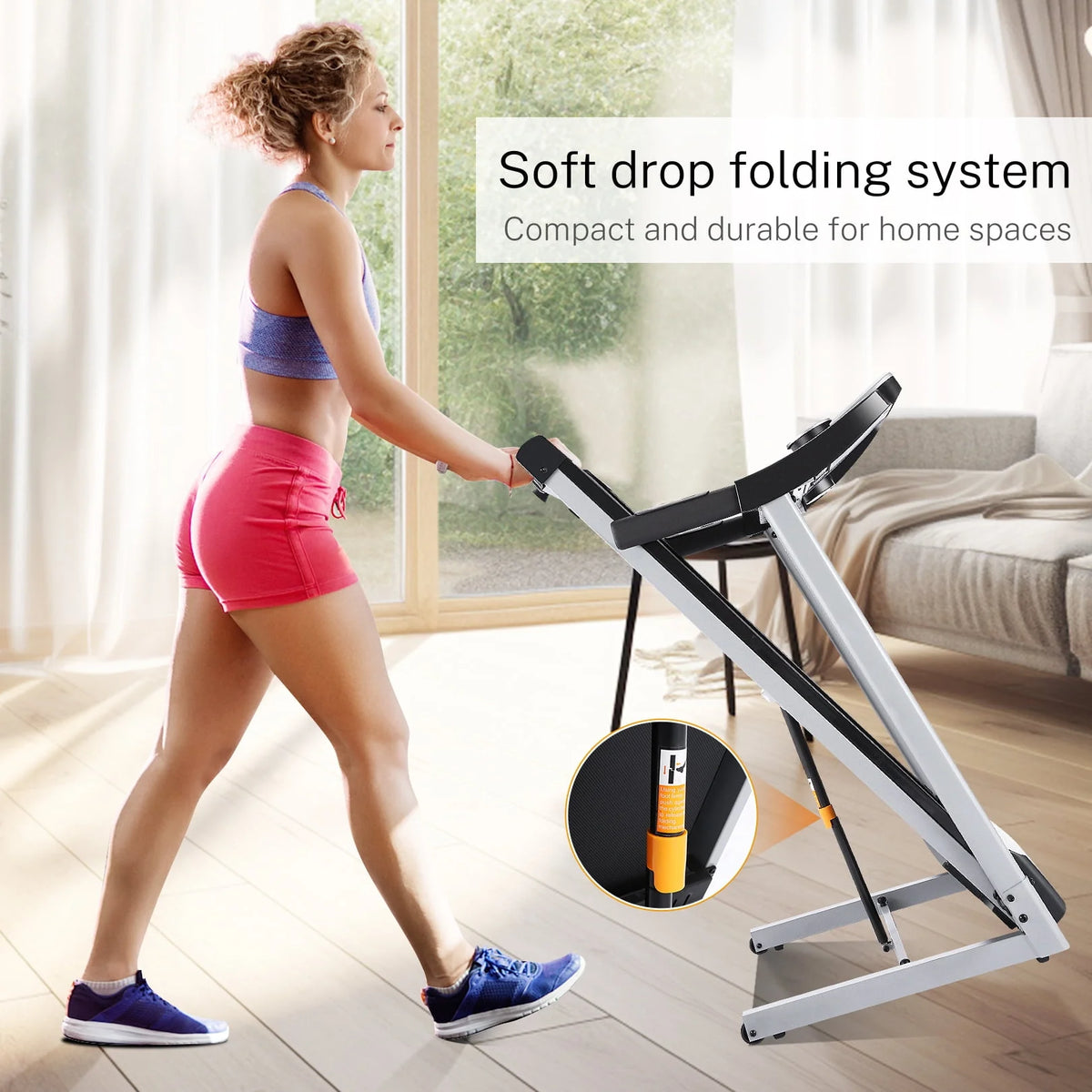 Incline Treadmill with 10 Touchscreen S614723