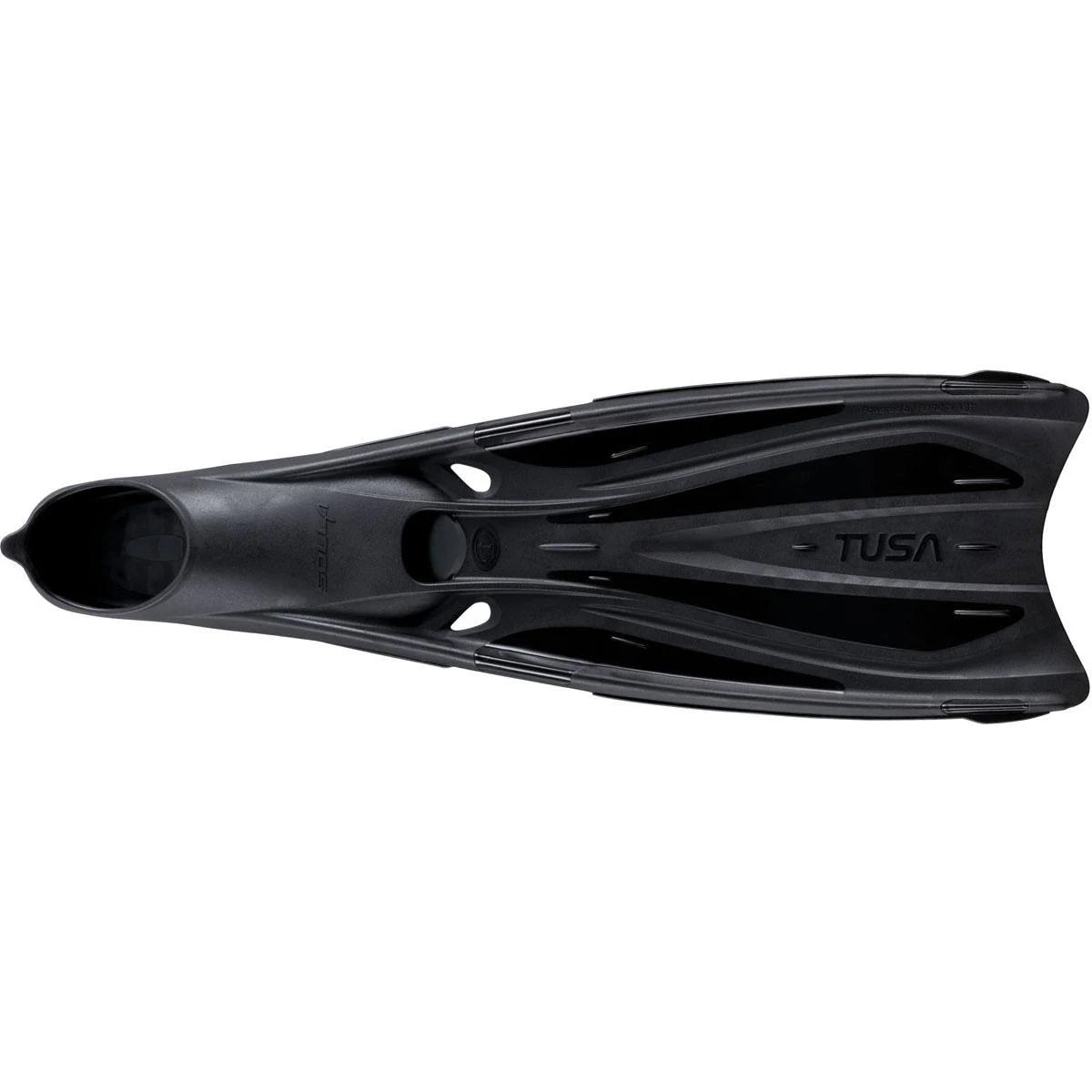 Full Foot Fins (Black, X-Large) Q76515