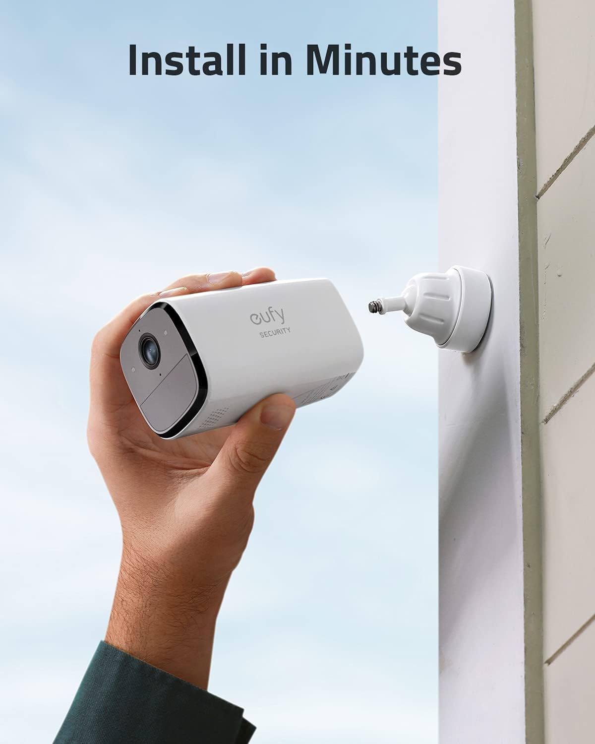 2K Outdoor Security Camera with Solar Panel K340