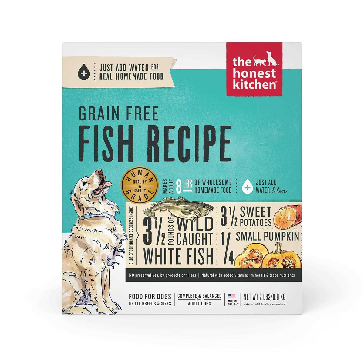 Dehydrated Grain Free Fish Dog Food V88540