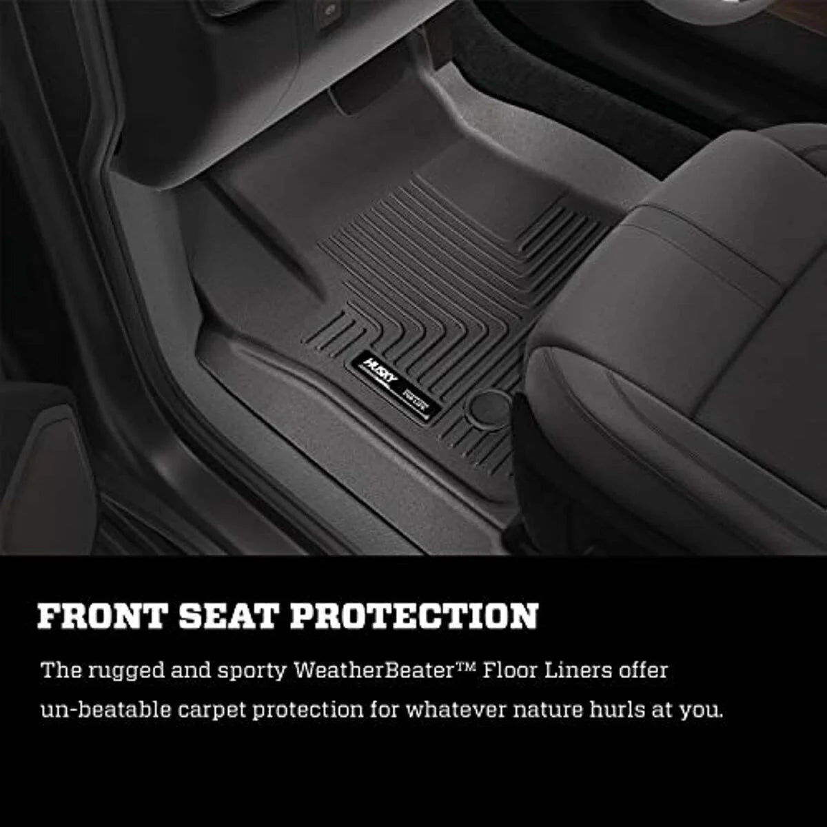 Black Center Hump Floor Liner Y32712