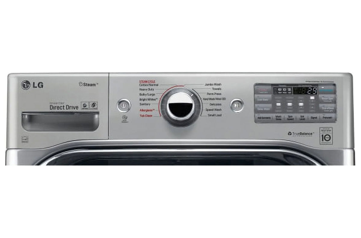 5.2 cu.ft. Front Load Washer with TurboWash, Steam, Graphite Steel T9098