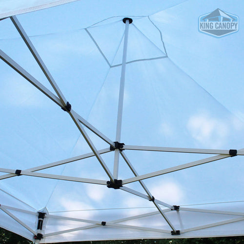 10 ft. x 10 ft. White Pop Up Canopy Tent G656