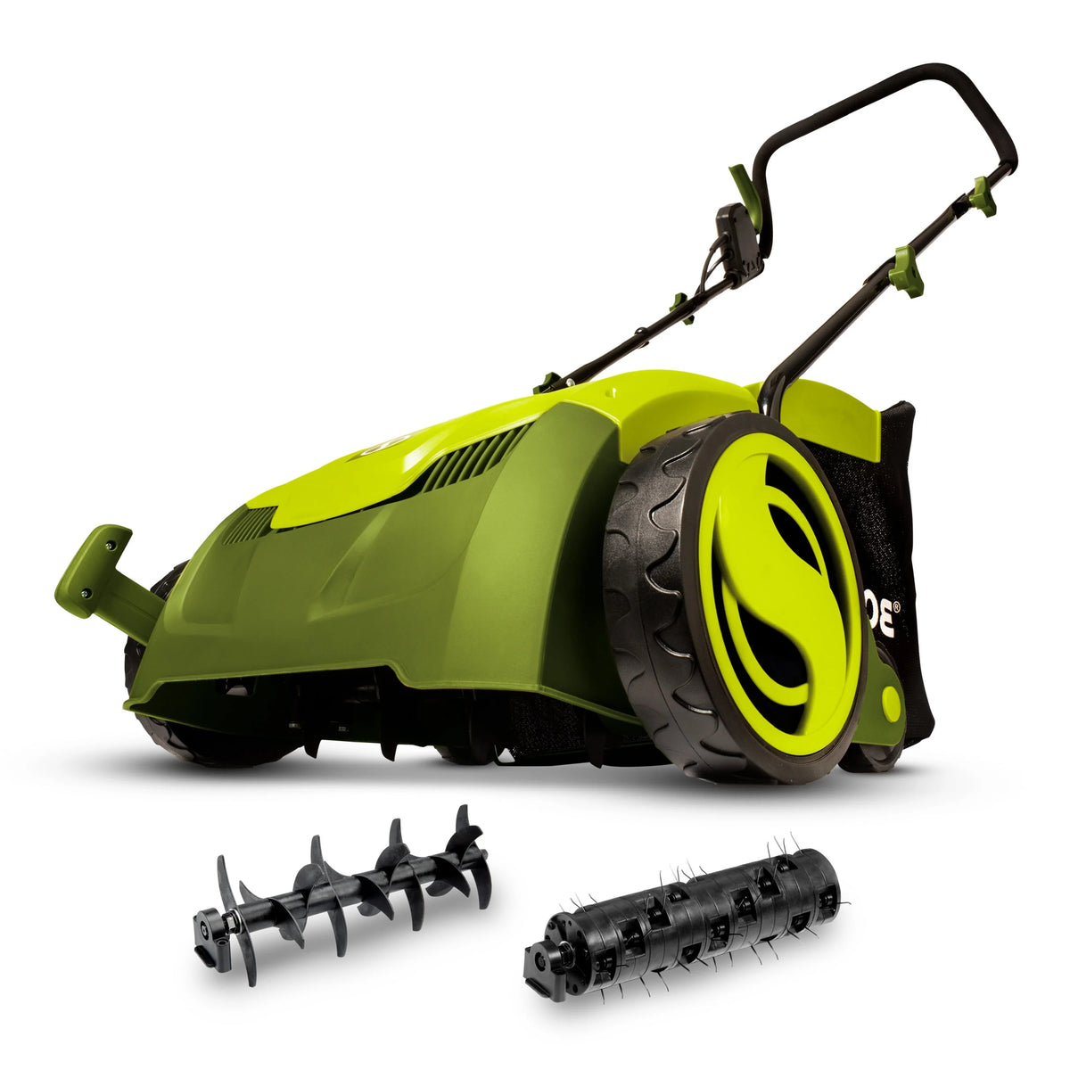 Electric 12.6-inch Lawn Dethatcher + Scarifier with Collection Bag Z4392