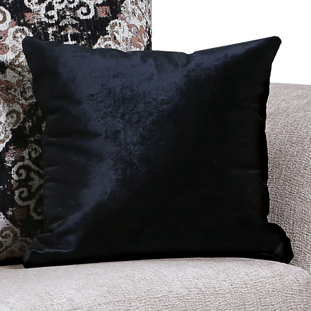 Light Brown Chenille Loveseat A896