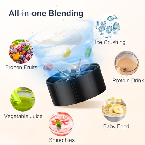 900W Personal Blender with 2 22oz Portable Cups U705461