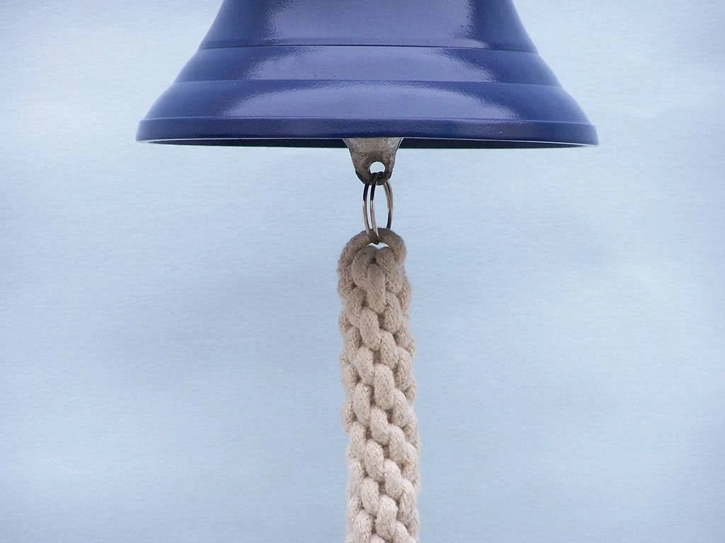Solid Brass Hanging Ships Bell 11 inch P90223