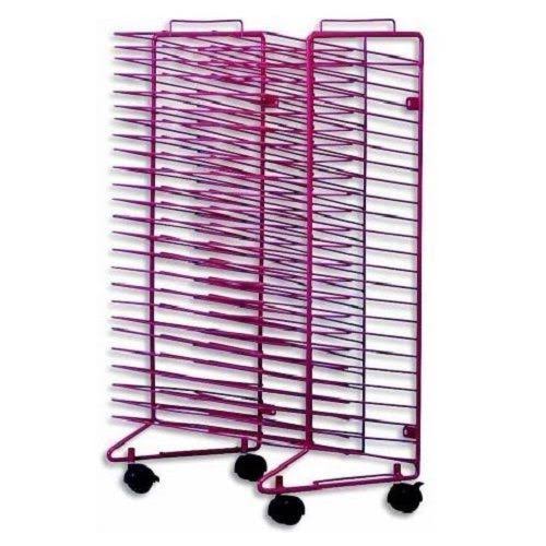 Red Powder Coated Drying Rack M215