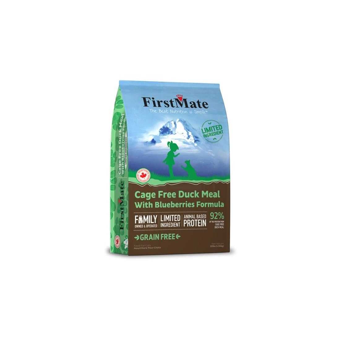 Cat Free Duck Blueberries Food U3017