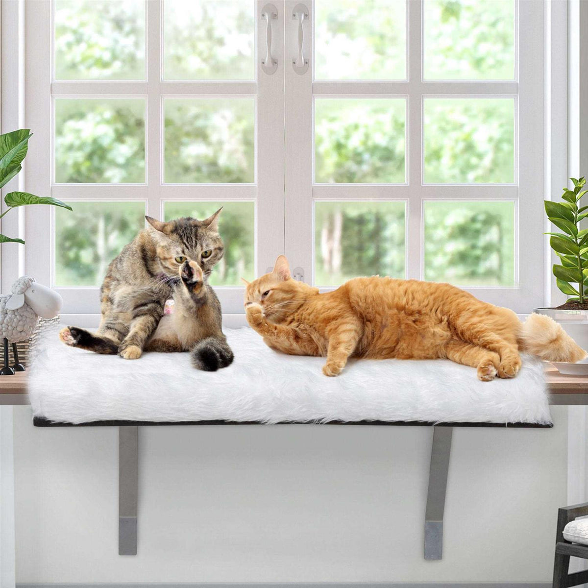 Cat Window Perch with Soft Cushion F340210