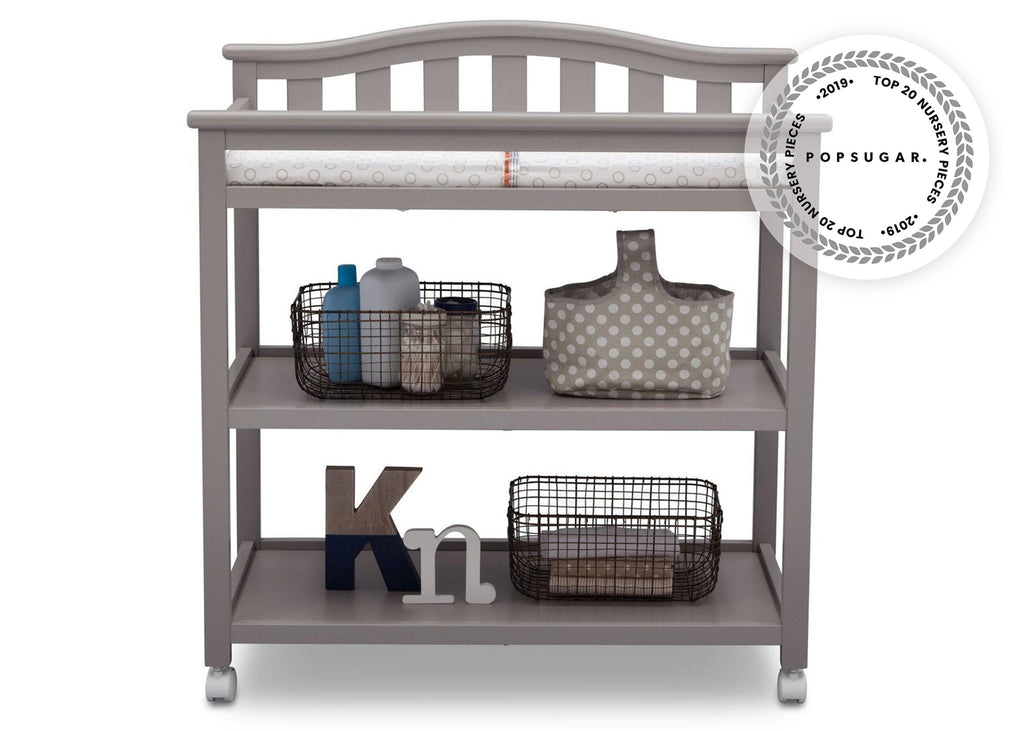 White Changing Table with Casters Z99707