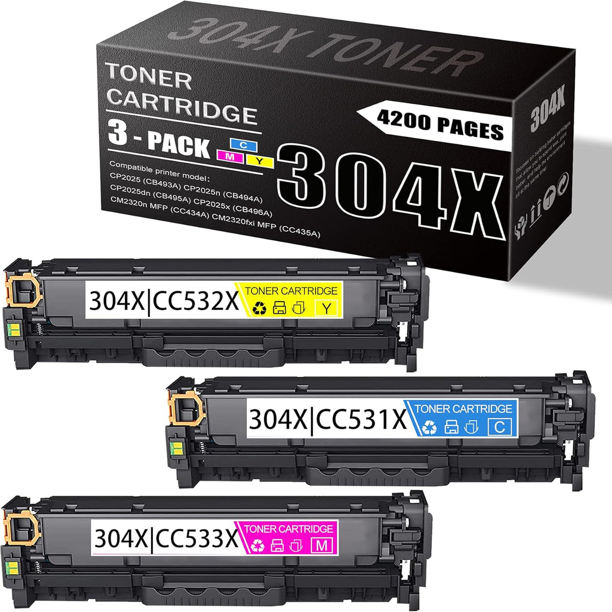 3 Pack Toner Cartridge Replacement R143946